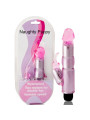 VIBRADOR DUAL CLITORIS Y PENE TEXTURADO ROSA DE LA MARCA BAILE VIBRATORS