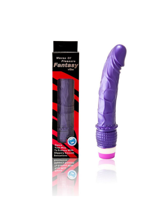VIBRADOR REALISTA 25 CM CON REGULADOR DE VELOCIDAD DE LA MARCA BAILE VIBRATORS