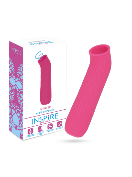 ESTIMULADOR SUCCIÓN WYNTER ROSA 12 FUNCIONES DE LA MARCA INSPIRE SUCTION