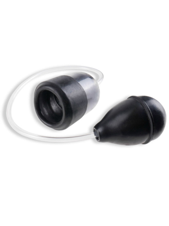SUCCIONADOR GLANDE CON ANILLOS ESTIMULANTES DE LA MARCA FETISH FANTASY SERIES