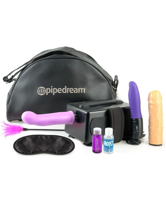 MÁQUINA SEXUAL PORTÁTIL CON VIBRACIÓN Y OSCILACIÓN DE LA MARCA FETISH FANTASY SERIES