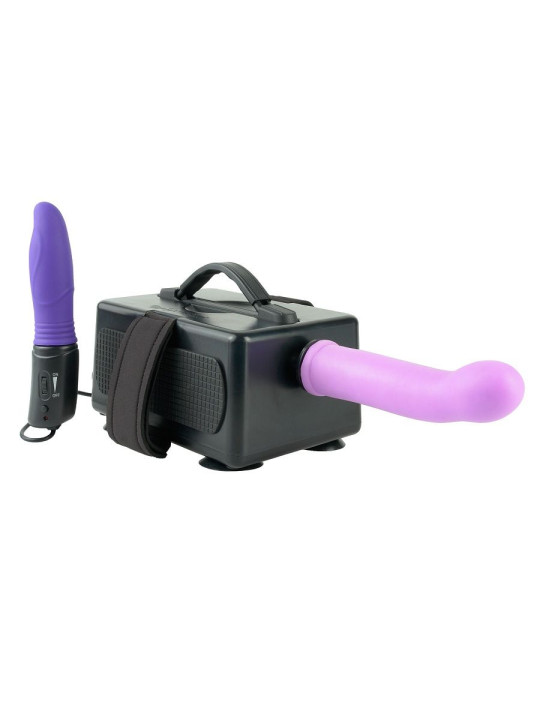 MÁQUINA SEXUAL PORTÁTIL CON VIBRACIÓN Y OSCILACIÓN DE LA MARCA FETISH FANTASY SERIES