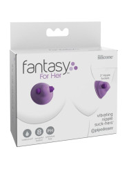 SUCCIONADOR DE PEZONES CON VIBRACION DE LA MARCA FANTASY FOR HER