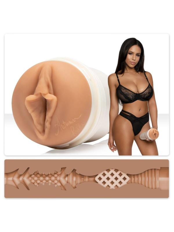 MASTURBADOR AUTUMN FALLS VAGINA CREAM TEXTURE DE LA MARCA FLESHLIGHT GIRLS