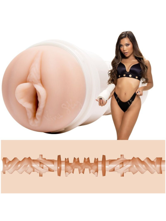 MASTURBADOR VINA SKY TEXTURA EXÓTICA VAGINA DE LA MARCA FLESHLIGHT GIRLS