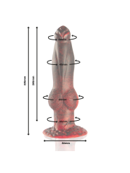 DILDO VIBRADOR PROMETHEUS SILICONA CONTROL REMOTO DE LA MARCA EPIC