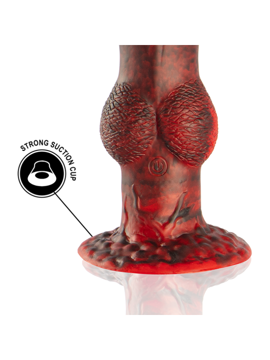 DILDO VIBRADOR PROMETHEUS SILICONA CONTROL REMOTO DE LA MARCA EPIC