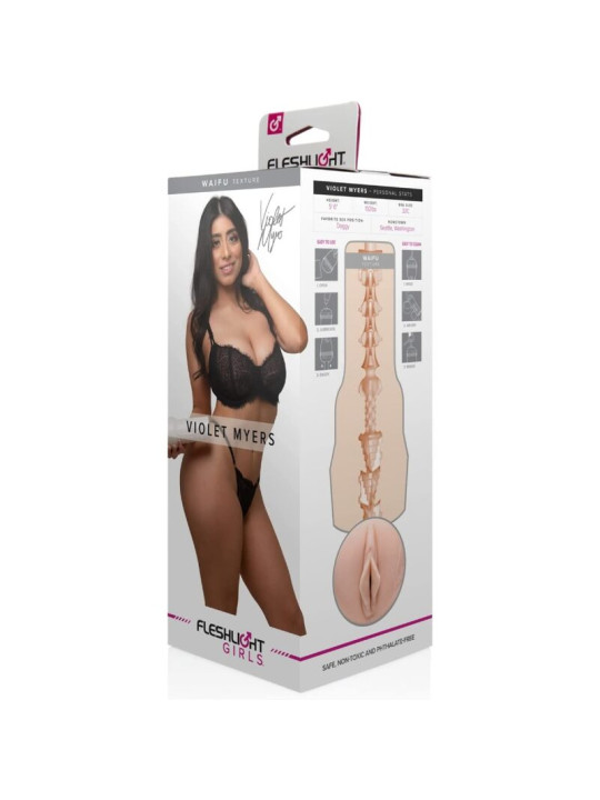 FLESHLIGHT VIOLET MYERS WAIFU - SÚPER REALISTA DE LA MARCA FLESHLIGHT GIRLS