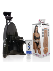 FLESHLIGHT AUTUMN FALLS VAGINA + UNIVERSAL LAUNCH + LUBRICANTE DE LA MARCA FLESHLIGHT GIRLS