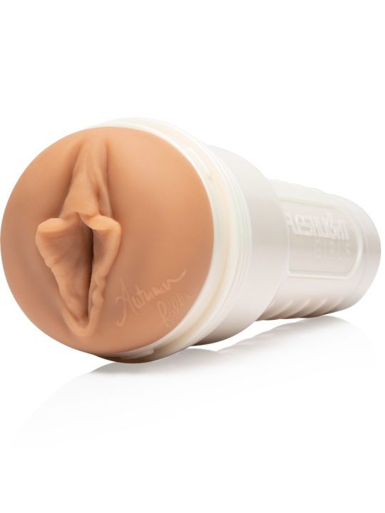 FLESHLIGHT AUTUMN FALLS VAGINA + UNIVERSAL LAUNCH + LUBRICANTE DE LA MARCA FLESHLIGHT GIRLS