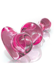 DILDO DE VIDRIO ARTESANAL ICICLE PARA ESTIMULACIÓN DE LA MARCA ICICLES