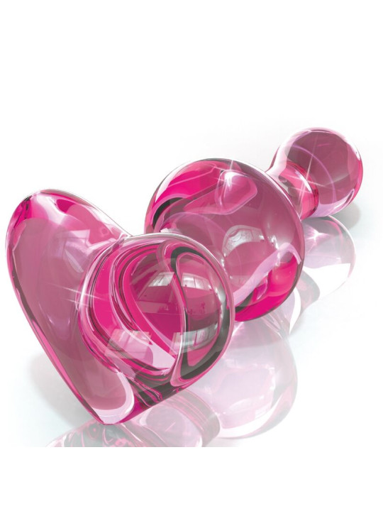 DILDO DE VIDRIO ARTESANAL ICICLE PARA ESTIMULACIÓN DE LA MARCA ICICLES