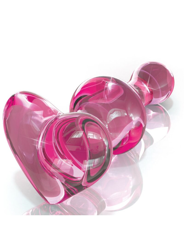 DILDO DE VIDRIO ARTESANAL ICICLE PARA ESTIMULACIÓN DE LA MARCA ICICLES