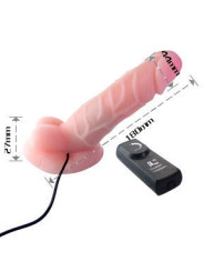 PENE REALISTICO ROTADOR CIBERSKIN 18CM PLACER INTENSO DE LA MARCA BAILE VIBRATORS