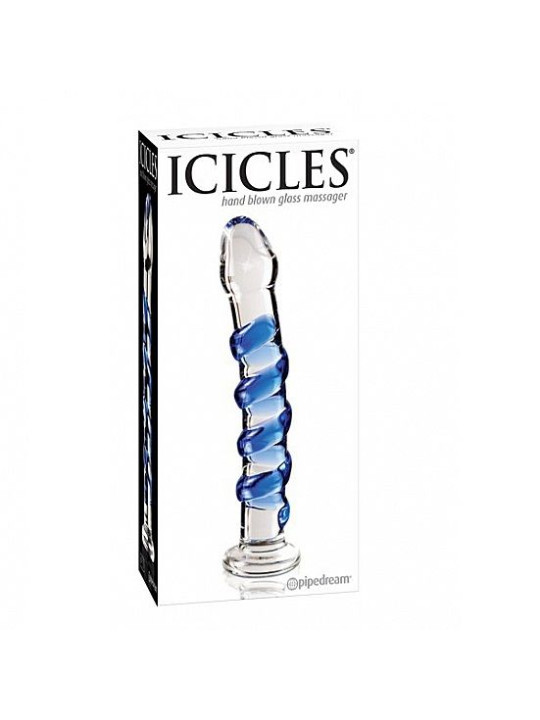 MASAJEADOR DE VIDRIO SOPLADO HIPPOALERGÉNICO DE LA MARCA ICICLES