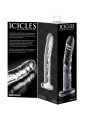 MASAJEADOR DE VIDRIO LUXE PARA ESTIMULACIÓN ÍNTIMA DE LA MARCA ICICLES