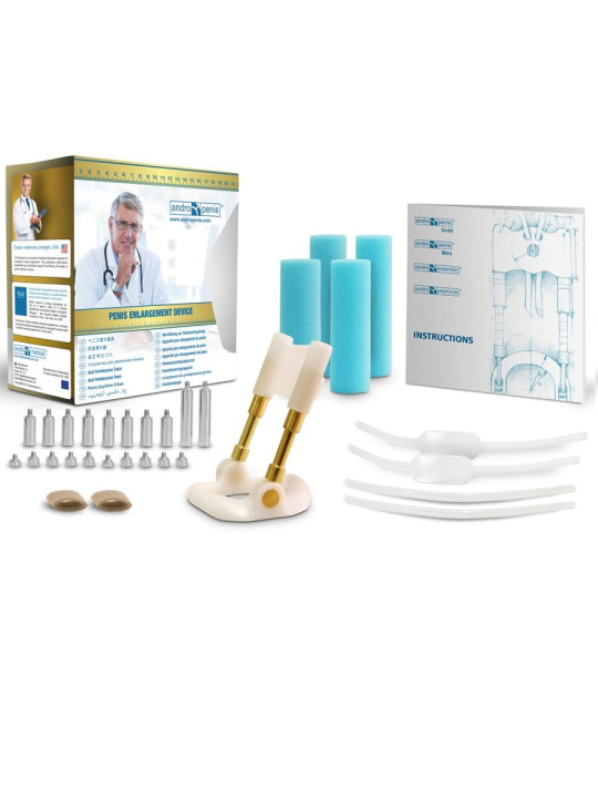 ANDROPENIS GOLD EXTENSOR DE PENE CERTIFICADO CE DE LA MARCA ANDRO MEDICAL