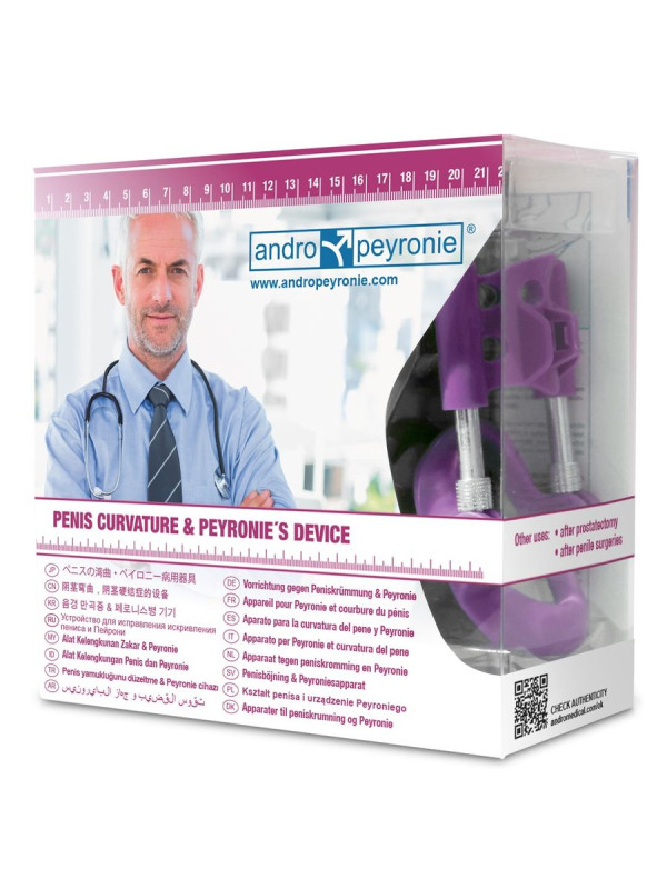 CORRECTOR DE CURVATURA DE PENE ANDROPEYRONIE DE LA MARCA ANDRO MEDICAL
