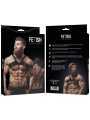 ARNÉS PECHO HOMBRE CUERO VEGANO BRIGADE SEXY DE LA MARCA FETISH SUBMISSIVE ATTITUDE