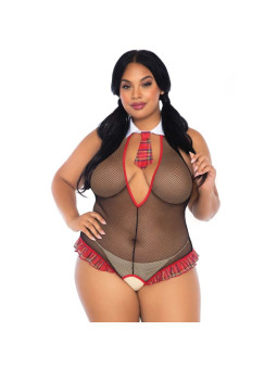 BODY COLEGIALA REJILLA ABERTURA PLUS - LEG AVENUE DE LA MARCA LEG AVENUE TEDDIES