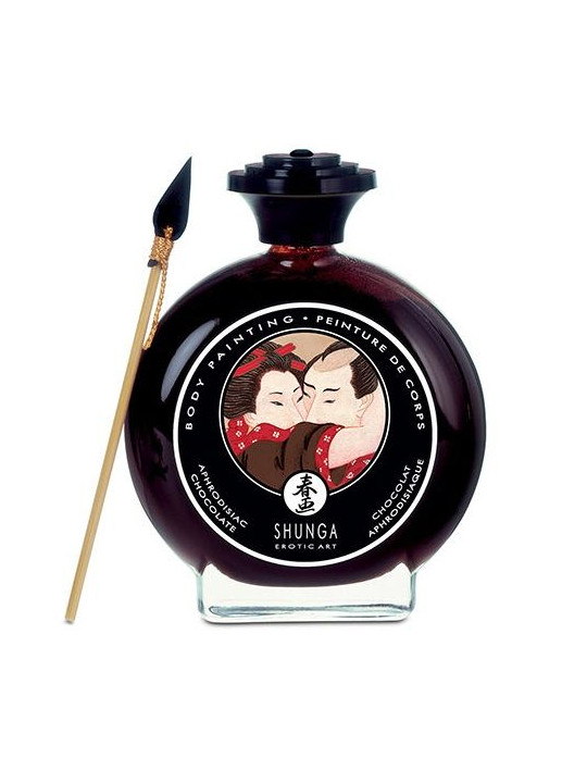 PINTURA CORPORAL CHOCOLATE AFRODISÍACO SHUNGA 100ML DE LA MARCA SHUNGA MASSAGE CREAM