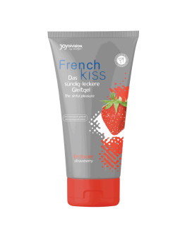 GEL SABOR FRESA PARA SEXO ORAL FRENCH KISS 75ML DE LA MARCA JOYDIVISION FRENCH KISS
