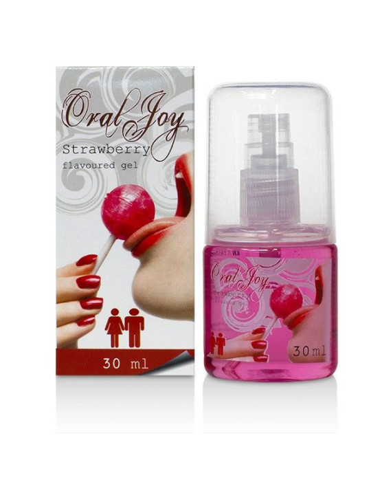 GEL SEXO ORAL SABOR FRESA 30ML - ORAL JOY DE LA MARCA COBECO PHARMA