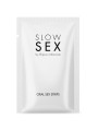 STRIPS ORALES SABOR MENTA EFECTO FRÍO SLOW SEX DE LA MARCA BIJOUX SLOW SEX