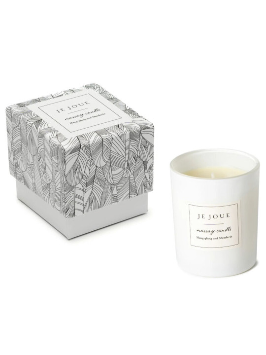 VELA DE MASAJE CORPORAL YLANG YLANG Y MANDARINA DE LA MARCA JE JOUE