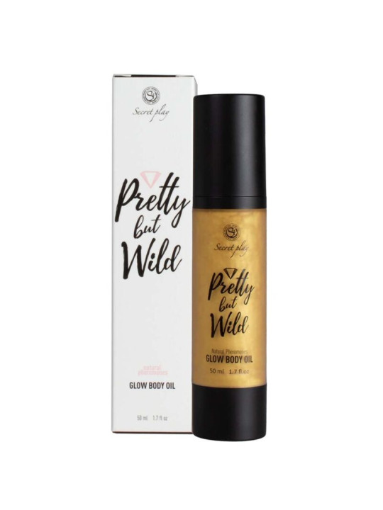 ACEITE BRILLO CORPORAL CON VITAMINA E 50 ML DE LA MARCA SECRETPLAY COSMETIC