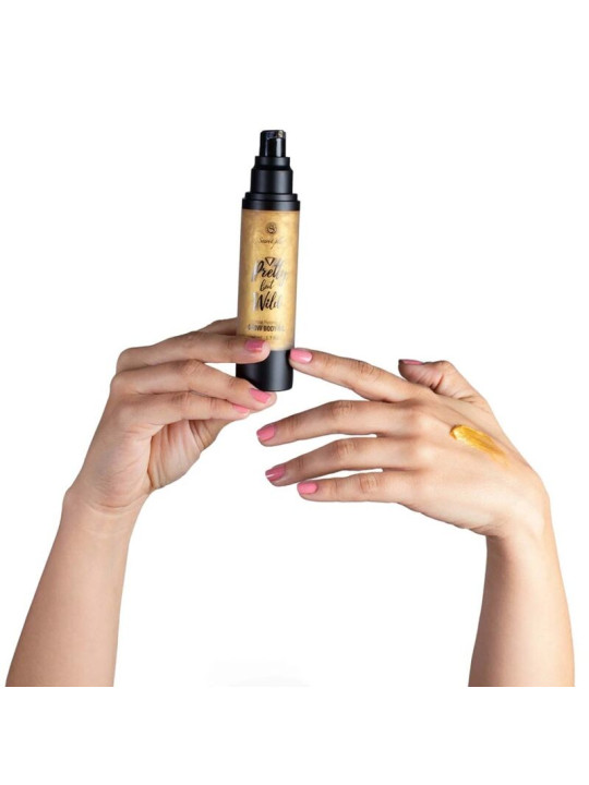 ACEITE BRILLO CORPORAL CON VITAMINA E 50 ML DE LA MARCA SECRETPLAY COSMETIC