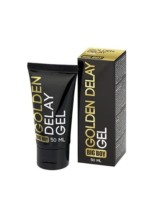 GEL RETARDANTE BIG BOY GOLDEN 50ML - RETRASA LA EYACULACIÓN DE LA MARCA COBECO - BIG BOY