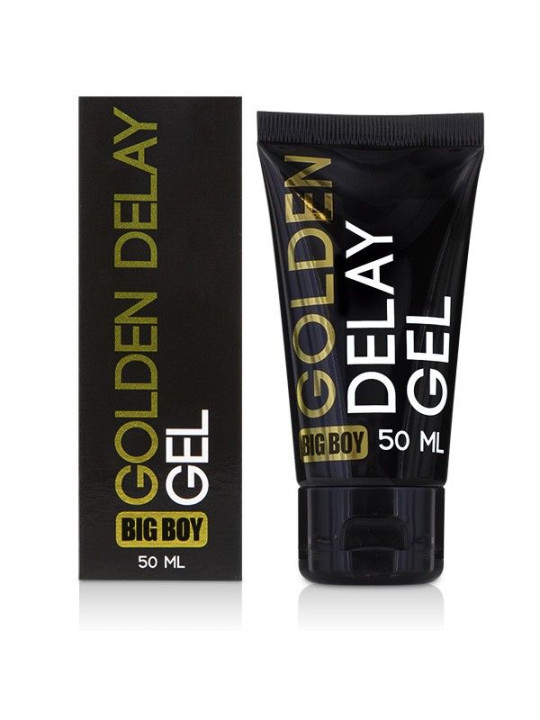 GEL RETARDANTE BIG BOY GOLDEN 50ML - RETRASA LA EYACULACIÓN DE LA MARCA COBECO - BIG BOY