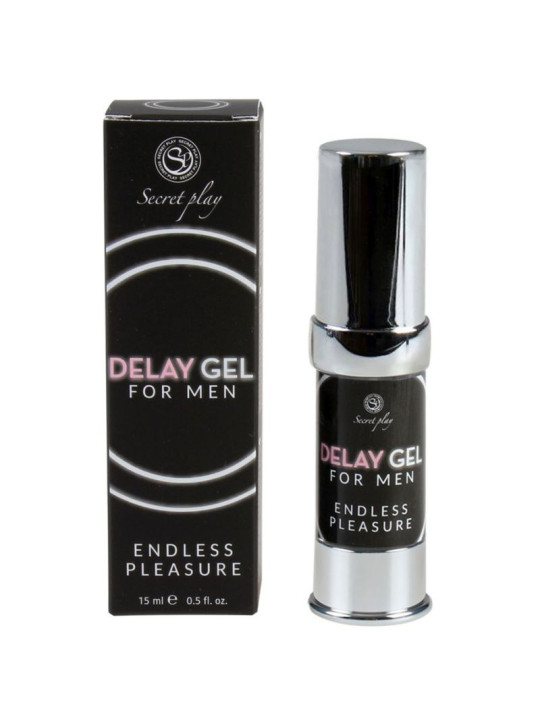 GEL RETARDANTE MASCULINO MENTA 15 ML - PROLONGA EL PLACER DE LA MARCA SECRETPLAY COSMETIC