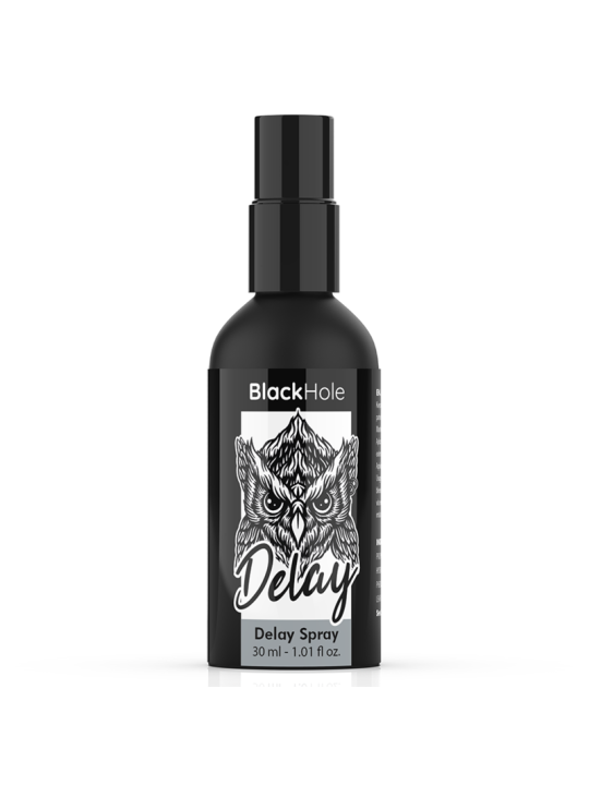 SPRAY RETARDANTE BLACK HOLE 30 ML - DURACIÓN Y PLACER DE LA MARCA BLACK HOLE