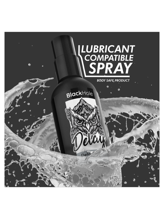 SPRAY RETARDANTE BLACK HOLE 30 ML - DURACIÓN Y PLACER DE LA MARCA BLACK HOLE