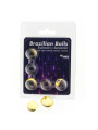 BRAZILIAN BALLS GEL EXCITANTE VIBRACIÓN Y SHOCK 5 UNIDADES DE LA MARCA TALOKA