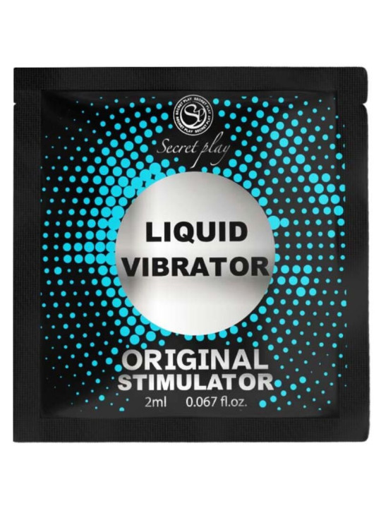 GEL VIBRADOR UNISEX 2 ML - ESTIMULANTE ÍNTIMO NATURAL DE LA MARCA SECRETPLAY COSMETIC
