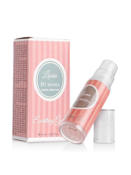 GEL VIBRADOR LÍQUIDO ESTIMULANTE LIONA BY MOMA 6ML DE LA MARCA LIONA BY MOMA