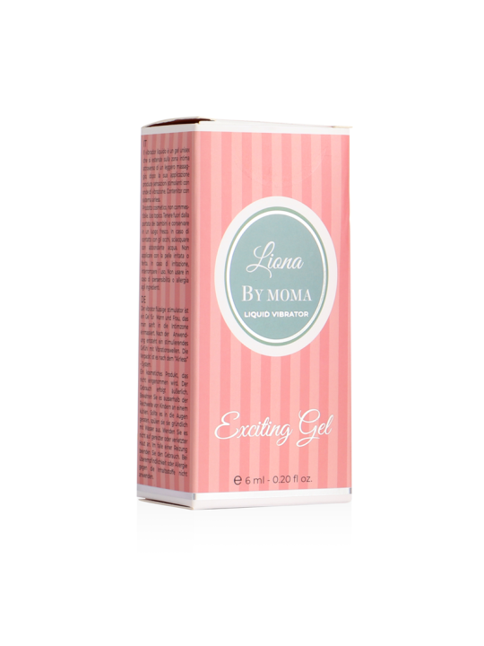 GEL VIBRADOR LÍQUIDO ESTIMULANTE LIONA BY MOMA 6ML DE LA MARCA LIONA BY MOMA