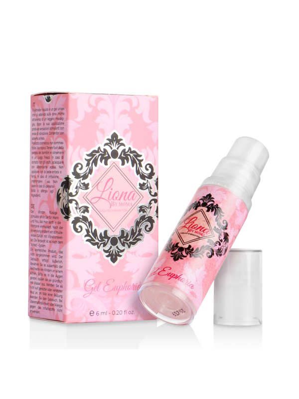 GEL VIBRADOR LIQUIDO EUPHORIA 6 ML ESTIMULANTE ÍNTIMO DE LA MARCA LIONA BY MOMA
