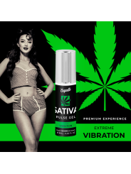 GEL VIBRADOR SATIVA CALENTAMIENTO Y PULSACIÓN 6ML DE LA MARCA COQUETTE COSMETICS
