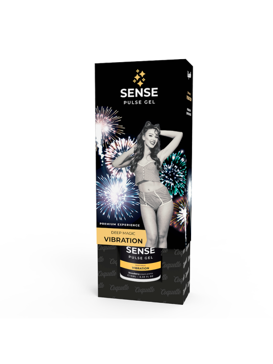 GEL VIBRANTE FRESA CALIENTE 15ML - UNISEX DE LA MARCA COQUETTE COSMETICS