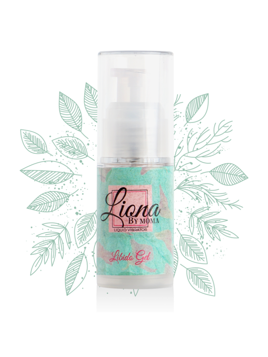 GEL VIBRADOR ESTIMULANTE LIBIDGEL 15 ML DE LA MARCA LIONA BY MOMA