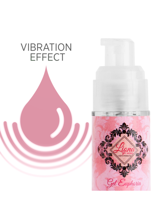 GEL VIBRADOR EUPHORIA ESTIMULANTE ÍNTIMO 15 ML DE LA MARCA LIONA BY MOMA