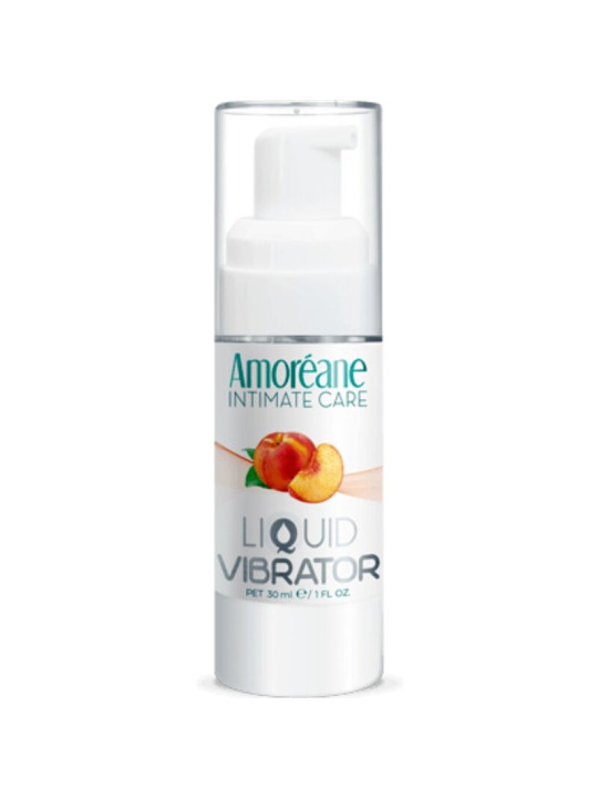 GEL VIBRADOR SABOR MELOCOTÓN 30 ML - AMORÉANE DE LA MARCA AMOREANE