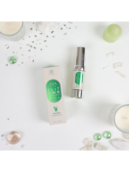 BÁLSAMO ESTIMULANTE CLIT PWR MOJITO PARA CLÍTORIS DE LA MARCA SECRETPLAY COSMETIC