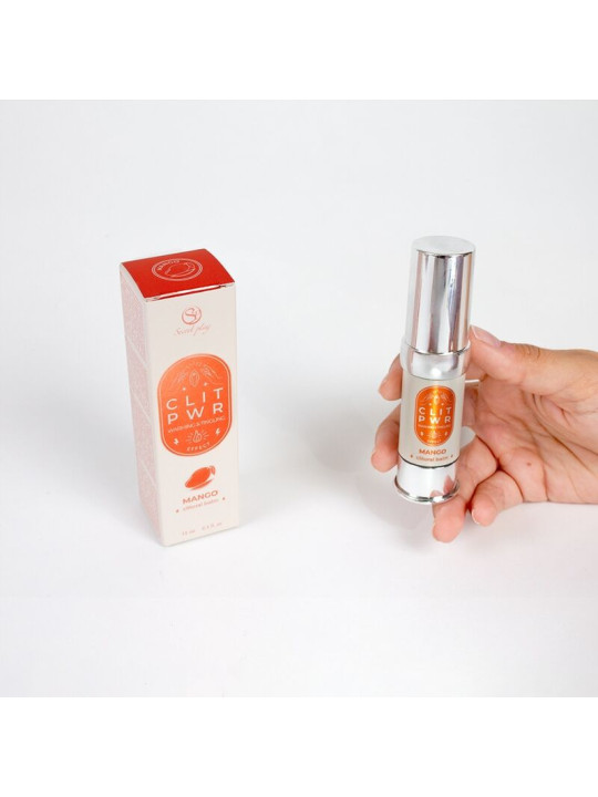 BÁLSAMO ESTIMULANTE CLIT PWR MANGO - 15ML DE LA MARCA SECRETPLAY COSMETIC