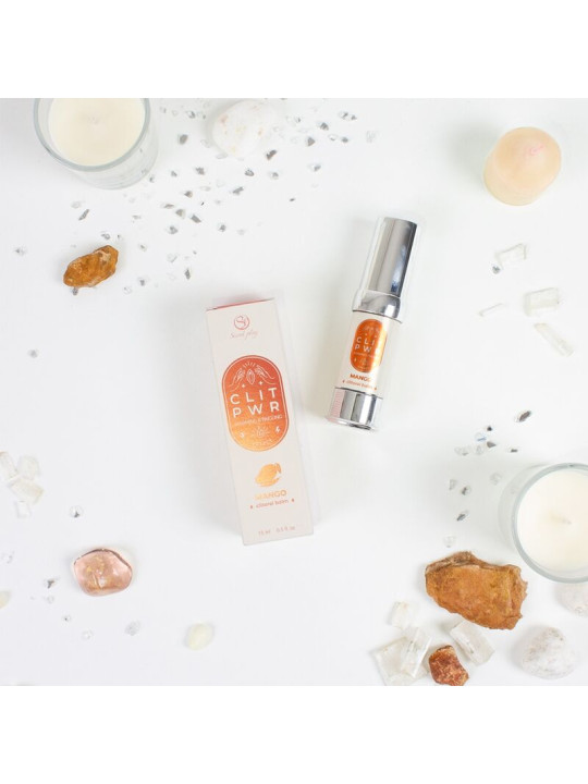 BÁLSAMO ESTIMULANTE CLIT PWR MANGO - 15ML DE LA MARCA SECRETPLAY COSMETIC