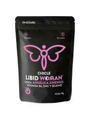 CHICLE LIBID WOMAN AUMENTO LÍBIDO MUJER 10 UNIDADES DE LA MARCA WUG SEX SENSE